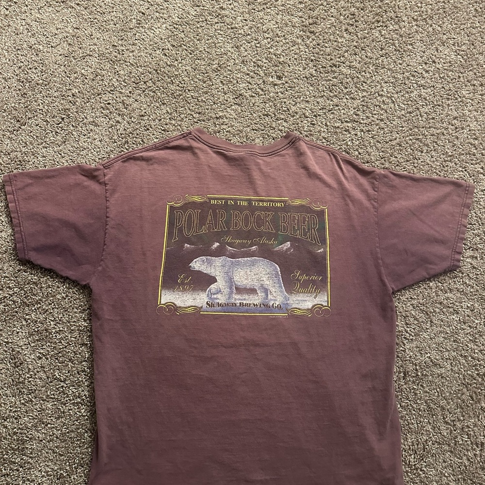 Anvil Brown Short Sleeve Tee